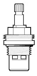 Technical image of Deva Spares DLT Range Valves (High Pressure, Pair).