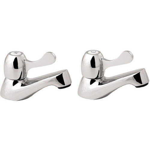 Larger image of Deva Lever Action Lever Bath Taps (Pair).