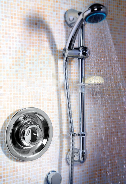 Example image of Deva Azure Thermostatic Concealed Shower Kit (Chrome).