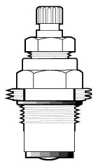 Technical image of Deva Spares DFV Range Valves (Pair).