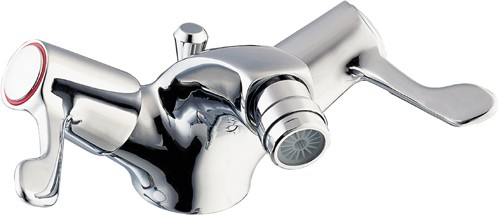 Larger image of Deva Lever Action 3" Lever Mono Bidet Mixer Tap.