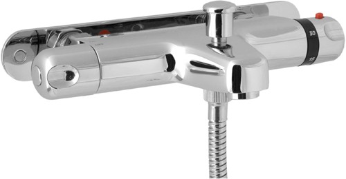 Larger image of Deva Dynamic Dynamic Wall Mounted Thermostatic Bath Shower Mixer.