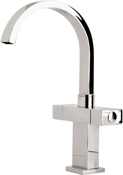 Larger image of Deva Edge Kitchen Tap With Swivel Spout.