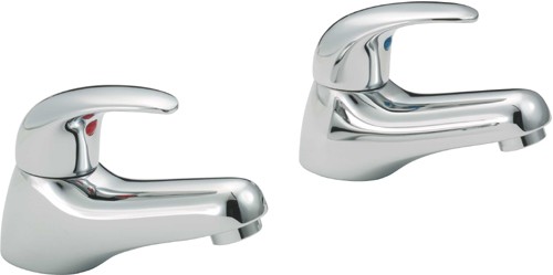 Larger image of Deva Elan Midi Bath Taps (Pair).