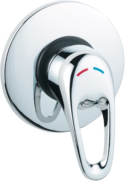 Larger image of Deva Excel Manual Concealed Shower Valve (Chrome).