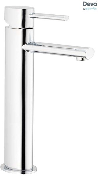 Larger image of Deva Funky Tall Mono Basin Mixer Tap (Chrome).