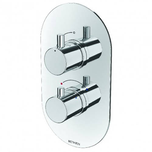 Larger image of Methven Kaha Concealed Thermostatic Mixer Shower Valve (Chrome, 1 Outlet).