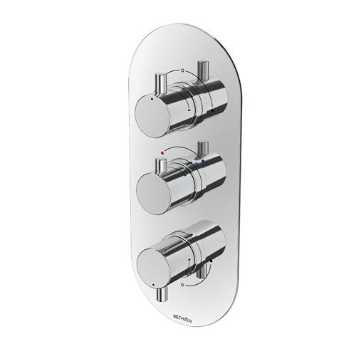Larger image of Methven Kaha Concealed Thermostatic Mixer Shower Valve (ABS, 3 Outlets).