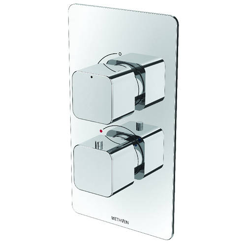 Larger image of Methven Kiri Concealed Thermostatic Mixer Shower Valve (Chrome, 1 Outlet).