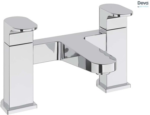 Larger image of Deva Lush Bath Filler Tap (Chrome).