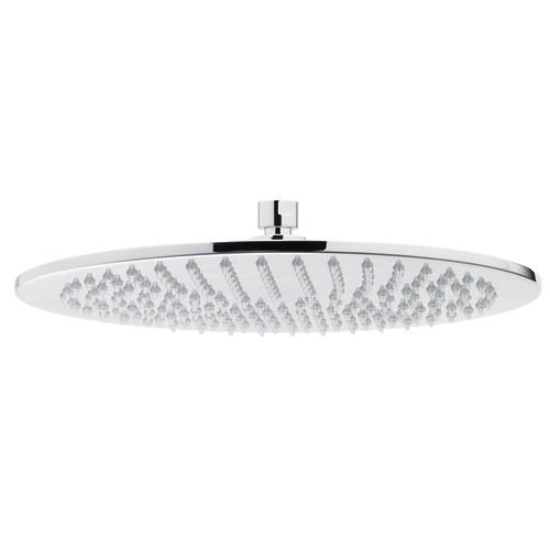 Larger image of Methven Round Thin Brass Shower Head 300mm (Chrome).