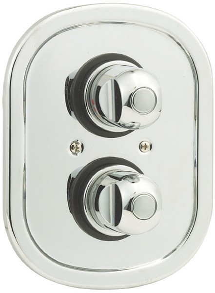 Larger image of Deva Showers Thermostatic Concealed Shower Valve (Chrome).