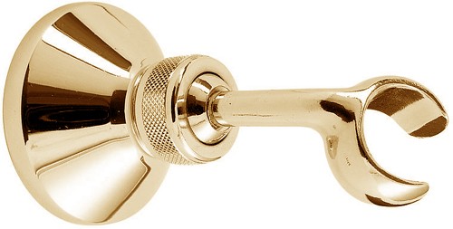 Larger image of Deva Accessories Shower Bracket (Gold).
