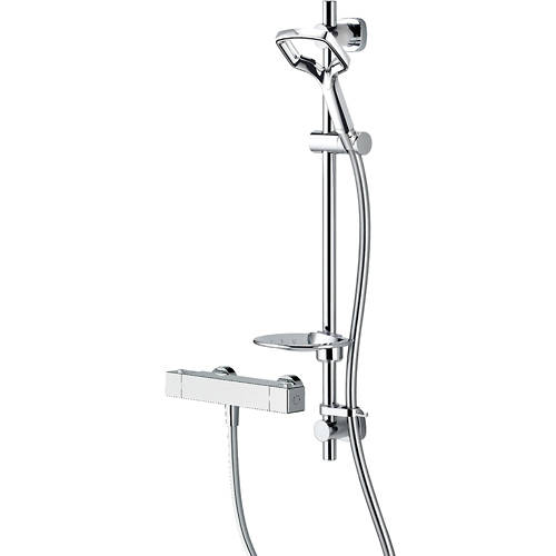 Larger image of Methven Aurajet Rua Cool Touch Bar Shower With Easy Fit Shower Kit.