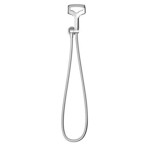 Larger image of Methven Aurajet Rua Hand Shower kit (Chrome & White).