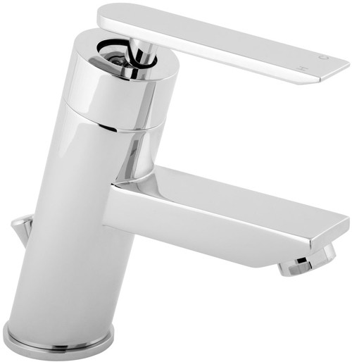 Larger image of Deva Sesto Mono Basin Mixer Tap With Pop Up Waste (Chrome).