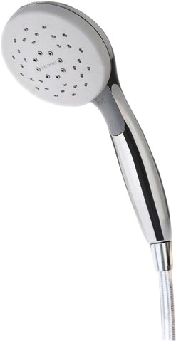 Larger image of Deva Satinjet Awatea Shower Handset With Hose.