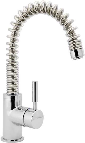 Larger image of Deva Designer Mini Slinky Kitchen Tap (Chrome).