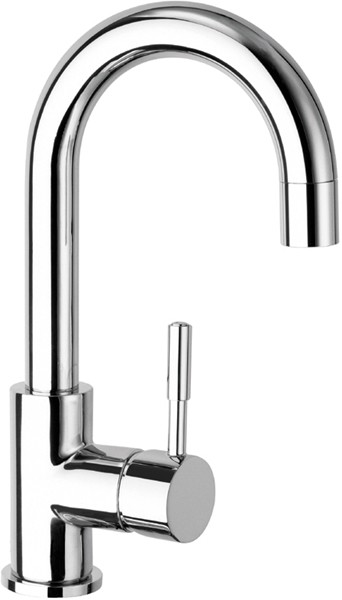 Larger image of Deva Vision Mono Basin Mixer Tap With Swivel Spout And Pop Up Waste.