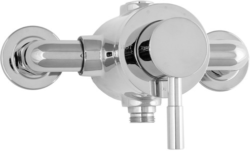 Larger image of Deva Vision Modern Thermostatic Exposed Shower Valve (Chrome).