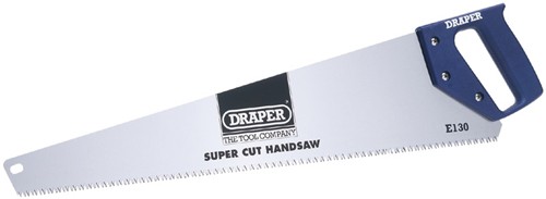 Larger image of Draper Tools Super Cut Hardpoint Handsaw.  550mm.