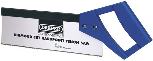 Larger image of Draper Tools Diamond Cut Hardpoint Tenon Saw.  225mm.