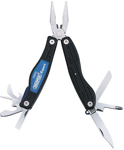 Larger image of Draper Tools Expert 13 function 8 blade multi tool.