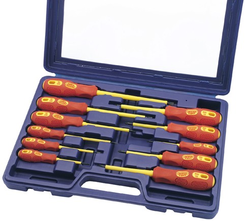 Larger image of Draper Tools 11 Piece Fully Insulated Expert Screwdriver Set.