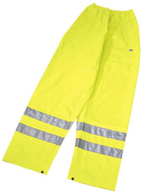 Example image of Draper Workwear Expert quality high visibility Over Trousers Size XL.