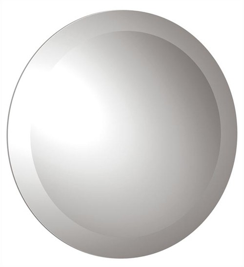 Larger image of Vado Elements Round Wall Mirror. 600mm round.