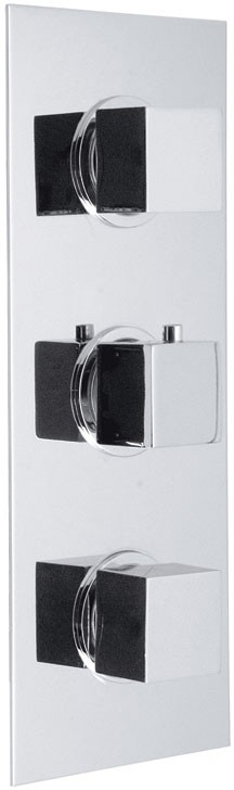 Larger image of Vado Mix2 Triple thermostatic shower valve 1/2"