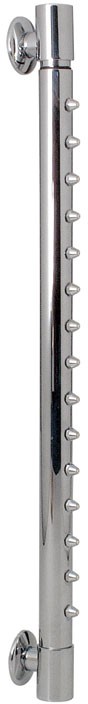 Larger image of Vado Shower 15 Jet rounded rainbar in chrome.