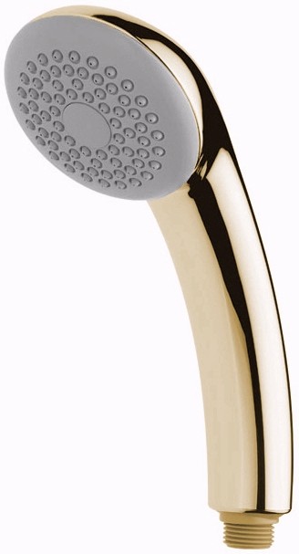 Larger image of Vado Shower Gold G-Class single function low pressure shower handset.