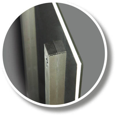 Example image of Eucotherm Infrared Radiators Black Glass Panel 600x900mm (600w).