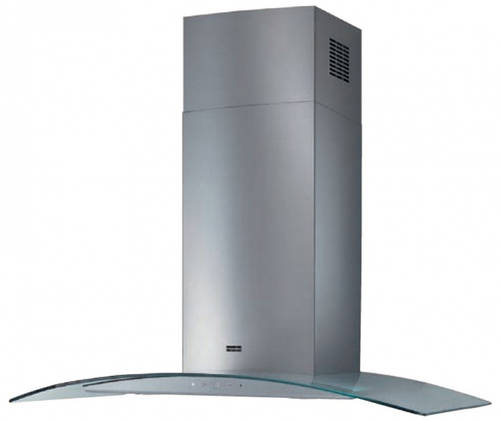 Larger image of Franke Cooker Hoods Glass Curved Cooker Hood (60cm, Stainless Steel).