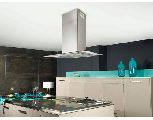 Example image of Franke Cooker Hoods Glass Linear Island Cooker Hood (90cm, S Steel).