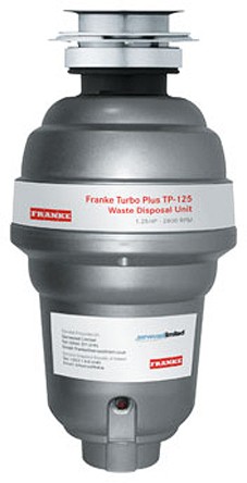 Larger image of Franke TP-125 Continuous Feed Turbo Plus Waste Disposal Unit.