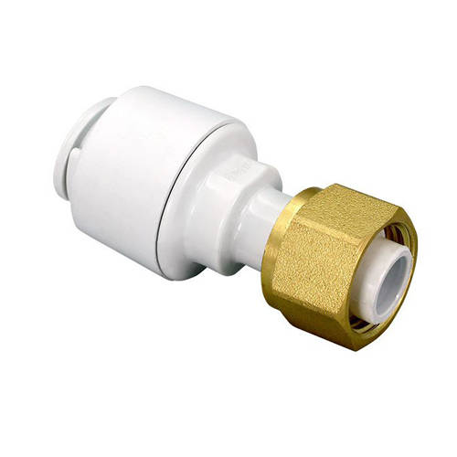 Larger image of FloFit+ Push Fit Tap Connector (15mm / 3/4" BSP).