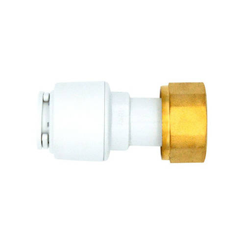 Example image of FloFit+ Push Fit Tap Connector (15mm / 3/4" BSP).