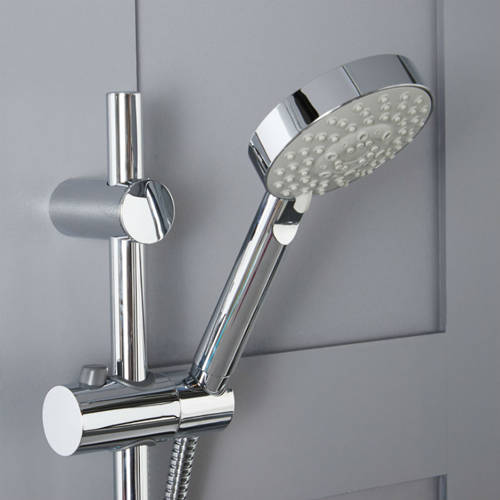 Example image of Galaxy Showers Aqua GRS1 Thermostatic Digital Shower Pack (Chrome).