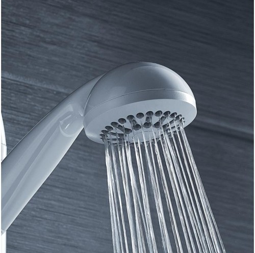 Example image of Galaxy Showers Aqua 2000M Electric Shower 9.5kW (White & Chrome).