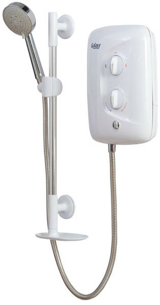 Example image of Galaxy Showers Aqua 3500M Electric Shower 10.5kW (White & Chrome).