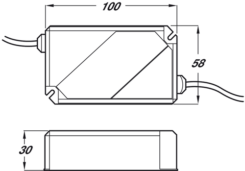 Technical image of HAFELE Shaver Socket With Transformer & Hinged Cover (Chrome).