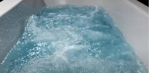Example image of Hydracast Solarna Single Ended Whirlpool Bath With 6 Jets (1400x700mm).