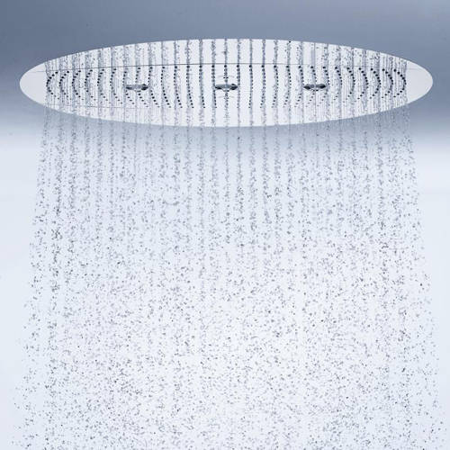 Example image of Hansgrohe Raindance Rainmaker 3 Jet Shower Head (600mm, Chrome).