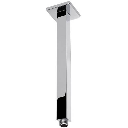 Larger image of Hydra Showers 250mm Shower Arm. Ceiling Mounting. (Chrome).