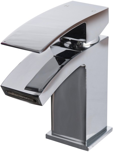 Larger image of Hydra Asti Mini Mono Basin Mixer Tap (Chrome).