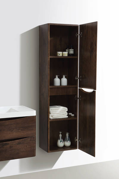 Example image of Italia Furniture Bali Bathroom Furniture Pack 09 (Chestnut).