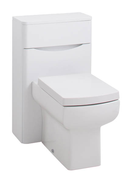 Example image of Italia Furniture Bali Bathroom Furniture Pack 09 (Gloss White).