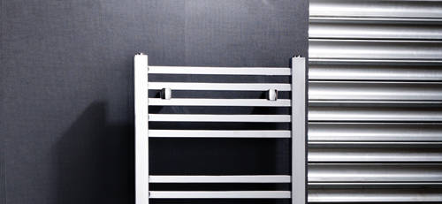 Example image of Oxford Talon Straight Towel Radiator 800x500mm (Chrome).